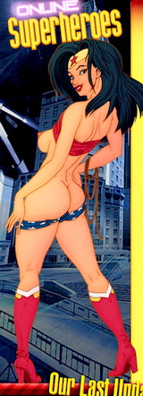 Sexy Superhero Comics - super hardcore sex!