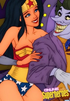 Nude Superheroes - Catwoman & Wonder Woman