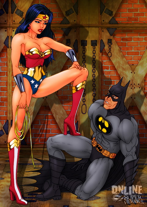Wonder Woman comic sex